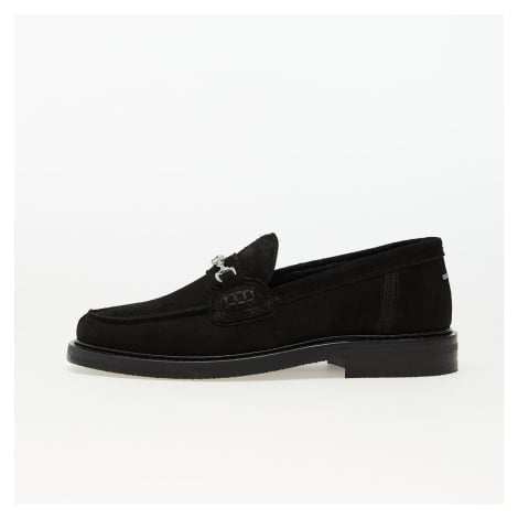 Tenisky Filling Pieces Loafer Suede Black