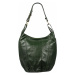 Zelená kožená kabelka Lagia Verde Scura