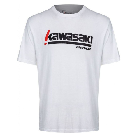 Kawasaki Kabunga Unisex S-S Tee K202152 1002 White Bílá