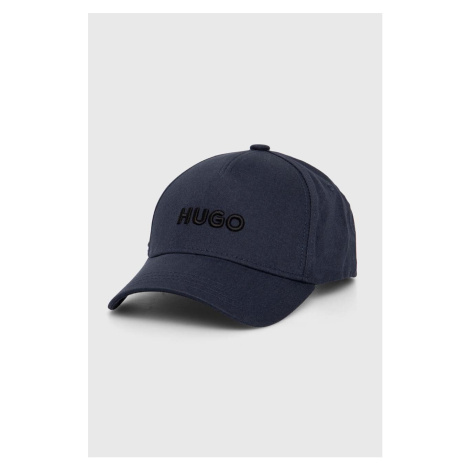 Bavlněná baseballová čepice HUGO s aplikací, 50496033 Hugo Boss