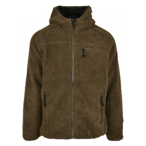 Teddyfleece Worker Jacket - olive Brandit