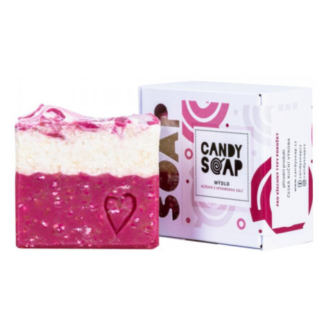 Růžové mýdlo s Epsomskou solí 100g | Candy Soap