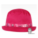 Bavlněný letní klobouk Dráče - Palermo 18, sytě růžová, sovičky Barva: Růžová