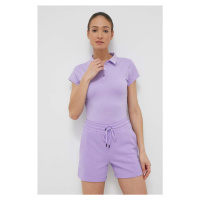 Tričko Dkny fialová barva