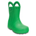 Crocs HANDLE IT RAIN BOOT KIDS Dětské holínky, zelená, velikost 27/28