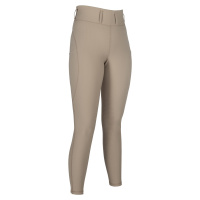 Legíny jezdecké Jil High Waist HKM, s gripem na kolenou, beige