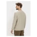 Svetr camel active pullover crewneck straw fantasy