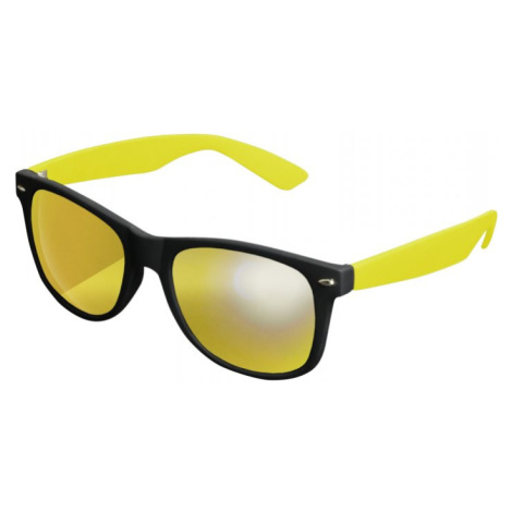 Sunglasses Likoma Mirror - blk/ylw/ylw Urban Classics