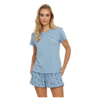 Dámské pyžamo světle modré model 18366072 - DN Nightwear
