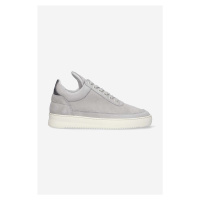 Semišové sneakers boty Filling Pieces Low Top Suede šedá barva, 10122791878