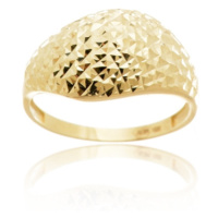 Dámský prsten ze žlutého zlata PR0632F + DÁREK ZDARMA
