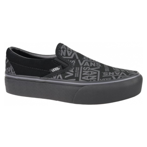 Dámské boty 66 Classic Slip-On Platform W VN0A3JEZWW0 Black - Vans