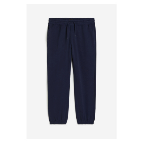 H & M - Teplákové kalhoty Relaxed Fit - modrá H&M