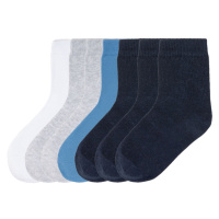 lupilu® Chlapecké ponožky BIO, 7 párů (bílá/modrá/šedá/navy)