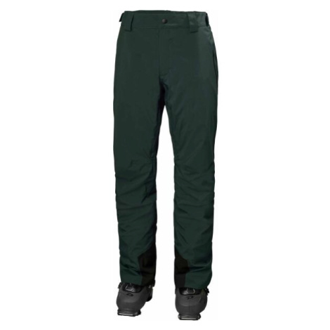 Helly Hansen LEGENDARY INSULATED Pánské lyžařské kalhoty, tmavě zelená, velikost