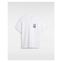 VANS Broken Orchid T-shirt Men White, Size