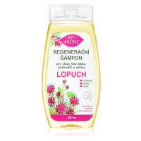 Bione Cosmetics Lopuch regenerační šampon pro lesk a hebkost vlasů 260 ml
