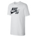Tričko Nike B Logo T-hirt bílá/černá