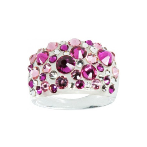 Prsten LEVIEN BY SWAROVSKI Bubble FUGHSIA RBB63FUC