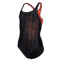 Arena girls swimsuit swim pro back graphic black/floreale