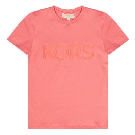 Michael Kors T-shirt - TONAL KORS BABY TSHIRT pink