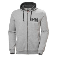 Helly Hansen Men's HH Logo Full Zip Mikina Grey Melange