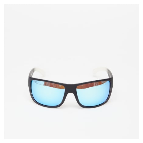 Sluneční brýle Horsefeathers Zenith Sunglasses Matt Black Fade Out/Mirror Blue