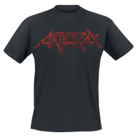 Anthrax Large Logo Tričko černá