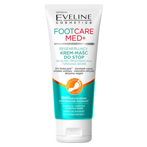 Eveline Cosmetics Foot Care Med změkčující krém na nohy na zrohovatělou pokožku 100 ml