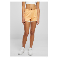 Dámské organické Interlock Retro Hotpants paleoranžová/bílá písková