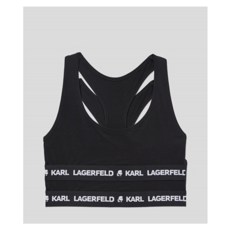 Spodní prádlo karl lagerfeld logo bralette 2-pack černá