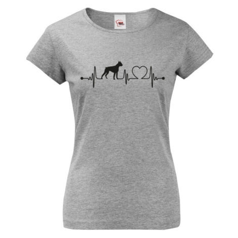 Dámské tričko pro milovníky psů Boxer - skvělý dárek na narozeniny BezvaTriko