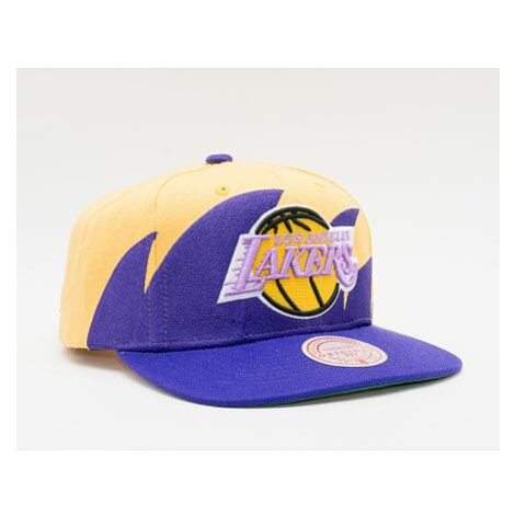 Kšiltovka Mitchell & Ness Sharktooth Snapback HWC Los Angeles Lakers Yellow / Purple