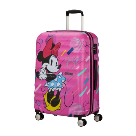 AT Dětský kufr Wavebreaker Disney Spinner 67/26 Minnie Future Pop, 47 x 26 x 67 (85670/9846) American Tourister