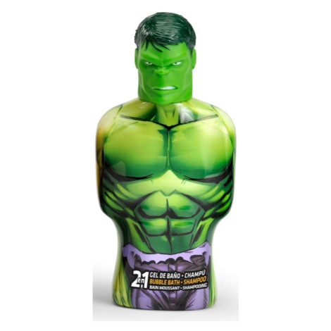 Marvel Avengers Bubble Bath & Shampoo šampon a pěna do koupele 2 v 1 pro děti Hulk 350 ml