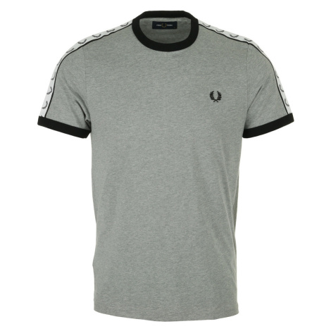 Fred Perry Tapped Ringer T-Shirt Šedá