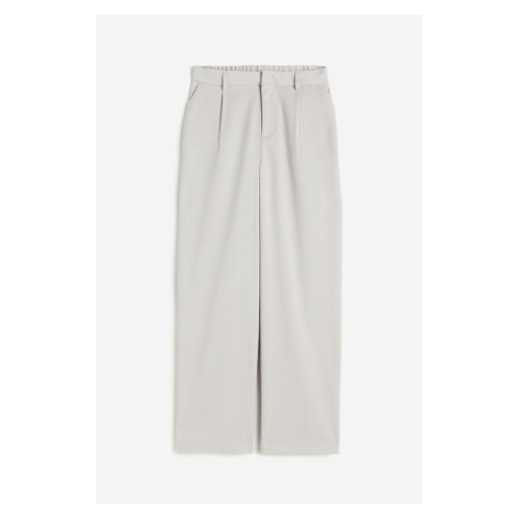 H & M - Elegantní kalhoty - šedá H&M