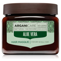 Arganicare Aloe vera Hair Masque hloubkově hydratační maska na vlasy 500 ml