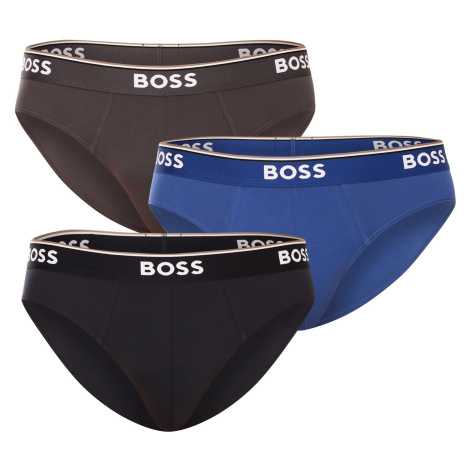 3PACK pánské slipy BOSS vícebarevné (50475273 487) Hugo Boss