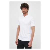Bavlněné polo tričko Calvin Klein bílá barva, K10K111201