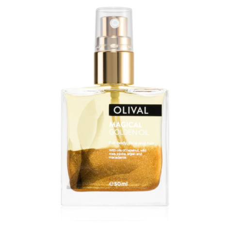 Olival Magical multifunkční suchý olej se třpytkami na tvář, tělo a vlasy 50 ml