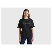 Benetton, T-shirt With Logo Print