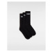 VANS Classic Crew Socks Unisex Black, Size