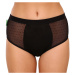 Menstruační kalhotky Bodylok Bambus Hi-Waist Black silná menstruace (BD2204)