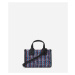 Kabelka karl lagerfeld k/skuare sp sm tote boucle blue/red multi