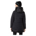 Rossignol STRETCH FLAT PARKA W Volnočasový dámský kabát, černá, velikost