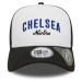 FC Chelsea čepice baseballová kšiltovka 9Forty Trucker Wordmark white