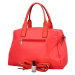 Víkendová dámská koženková taška Norma, červená