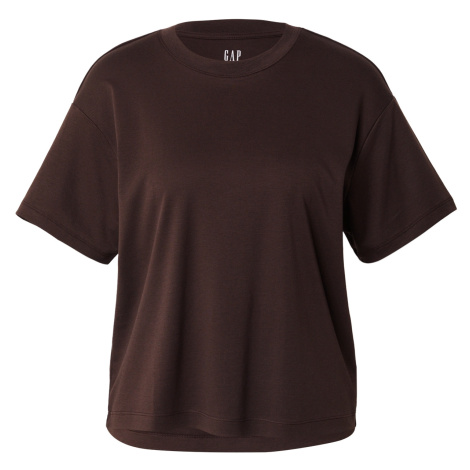 GAP Tričko tmavě hnědá