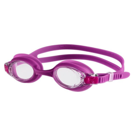AQUOS MONGO JR Juniorské plavecké brýle, fialová, velikost